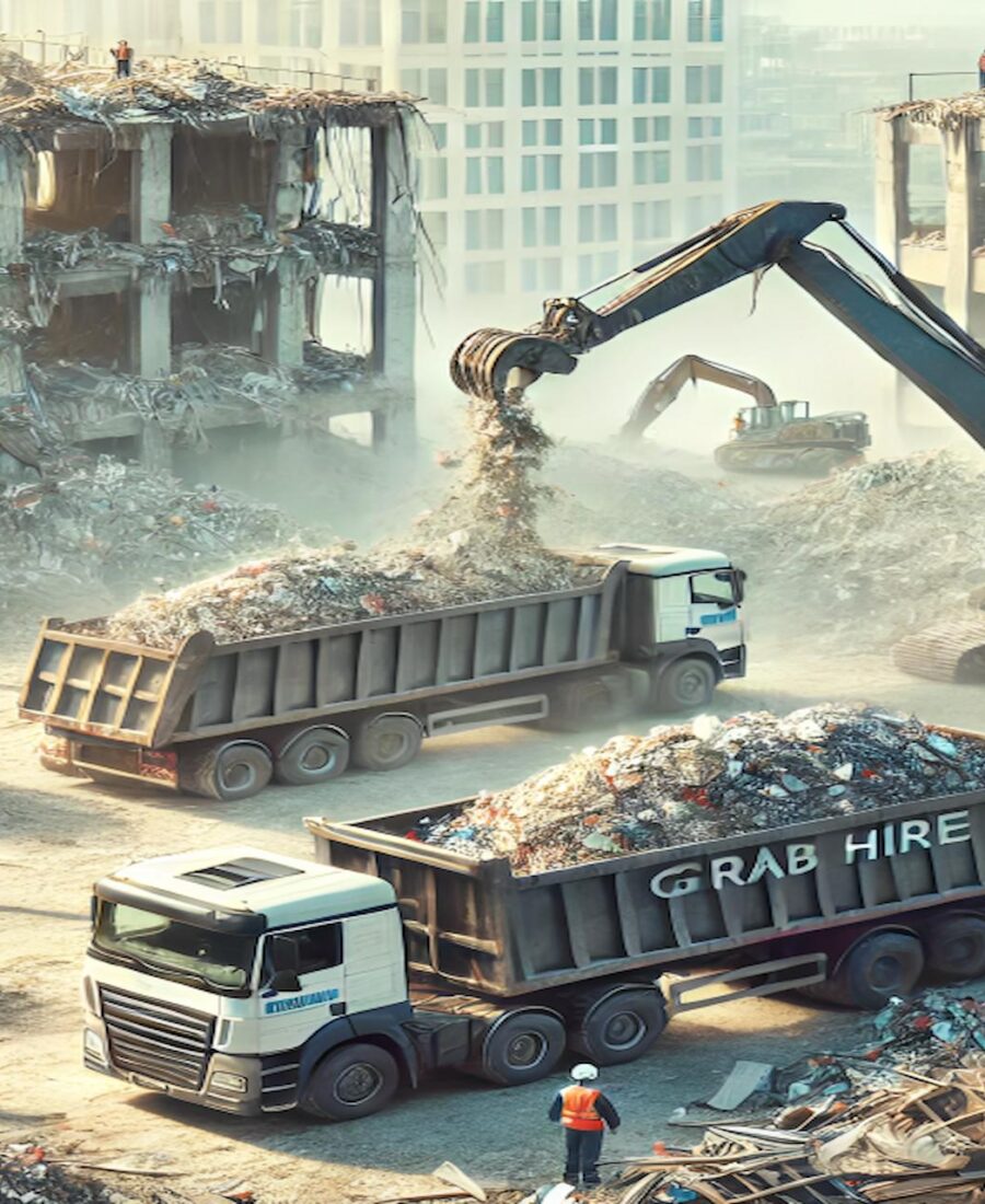 How Grab Hire Helps with Demolition and Renovation Waste