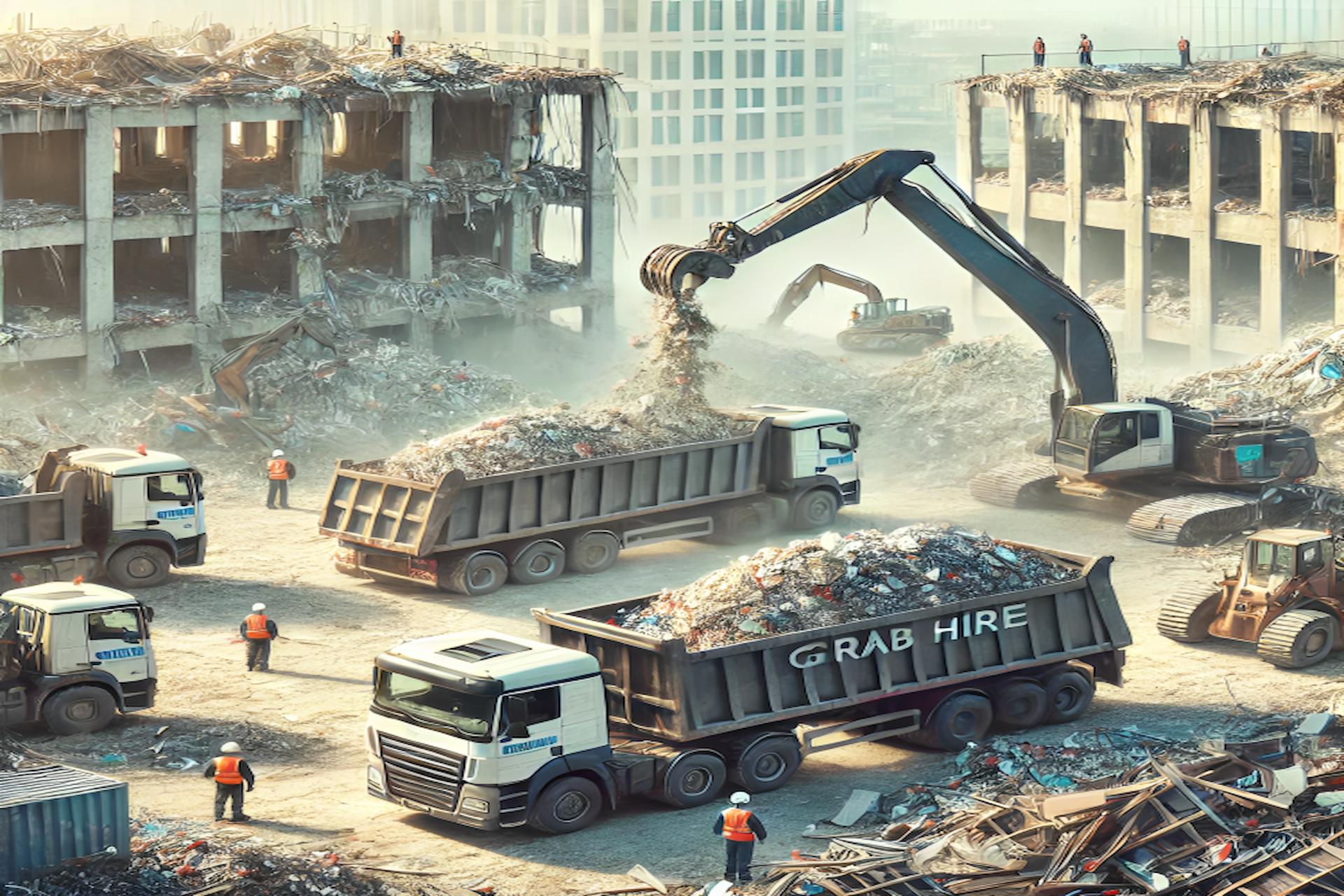 How Grab Hire Helps with Demolition and Renovation Waste