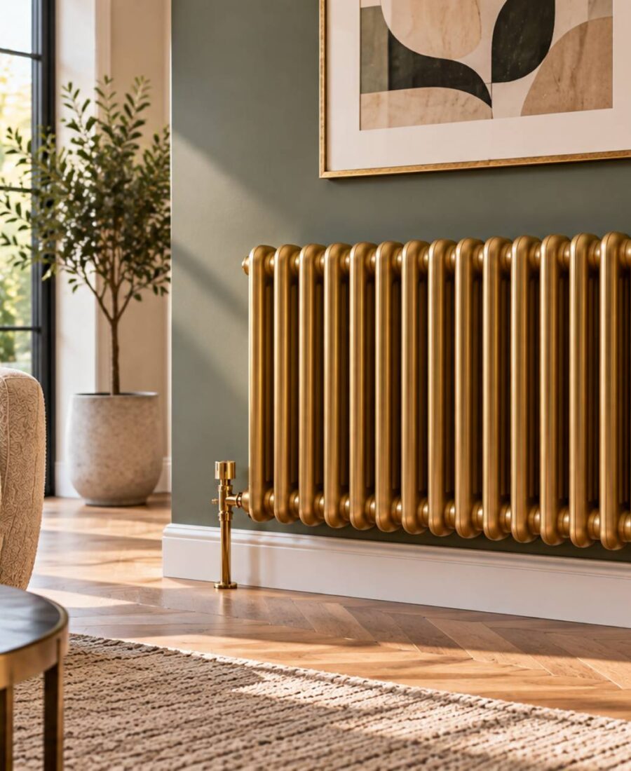 How Gold Radiators Add Warm Metallic Accents to Modern Interiors
